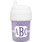 Greek Key Baby Sippy Cup (Personalized)
