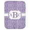 Greek Key Baby Swaddling Blanket (Personalized)