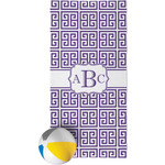 Greek Key Beach Towel (Personalized)