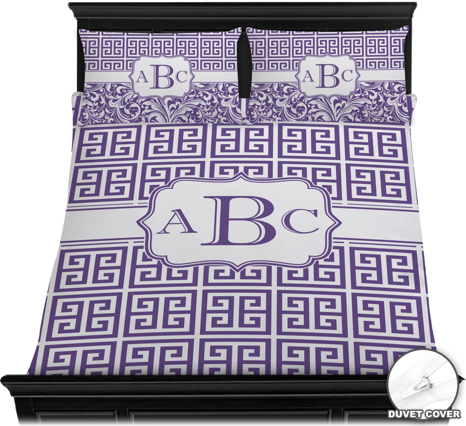 Greek Key Duvet Covers Personalized Youcustomizeit