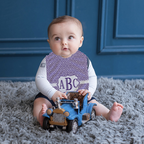 Greek Key Bib Lifestyle Boy