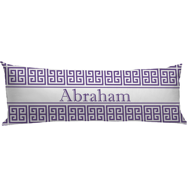 Custom Greek Key Body Pillow Case (Personalized)