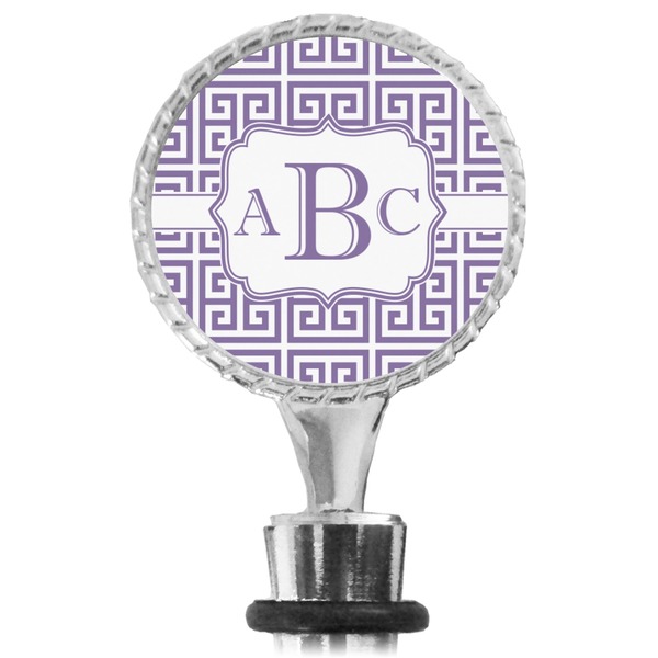 Greek Key Bottle Stopper Main View