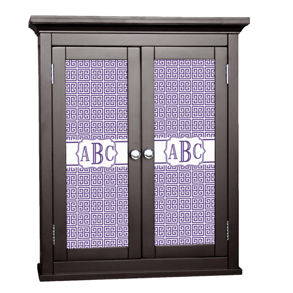 Custom Greek Key Cabinet Decal - Custom Size (Personalized)