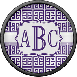 Greek Key Cabinet Knob (Black) (Personalized)