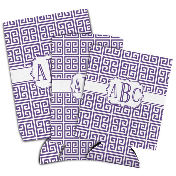 Greek Key Can Coolers - PARENT/MAIN