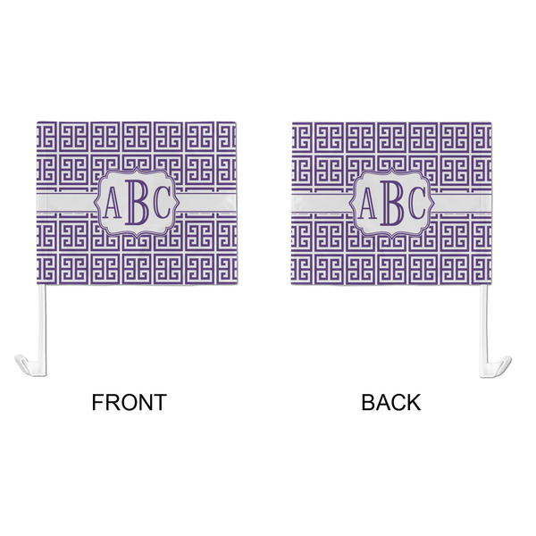 Greek Key Car Flag - Large - APPROVAL