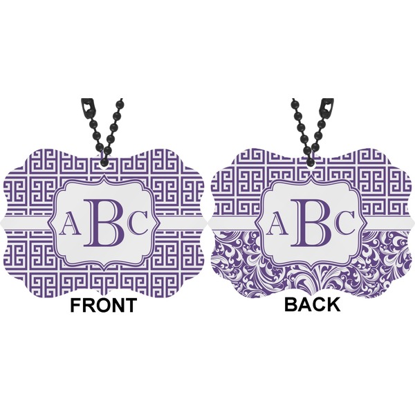 Greek Key Car Ornament (Approval)