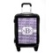 Greek Key Carry On Hard Shell Suitcase - Front