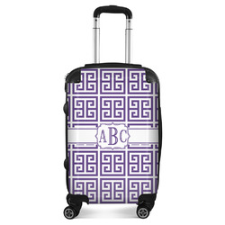 Greek Key Suitcase - 20" Carry On (Personalized)