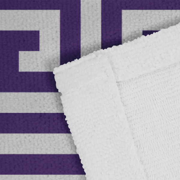 Greek Key Close up of Fabric