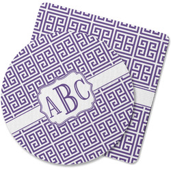 Greek Key Rubber Backed Coaster (Personalized)