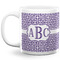 Greek Key 20 Oz Coffee Mug - White (Personalized)
