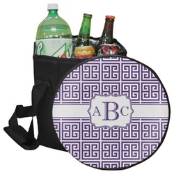 Greek Key Collapsible Cooler & Seat (Personalized)