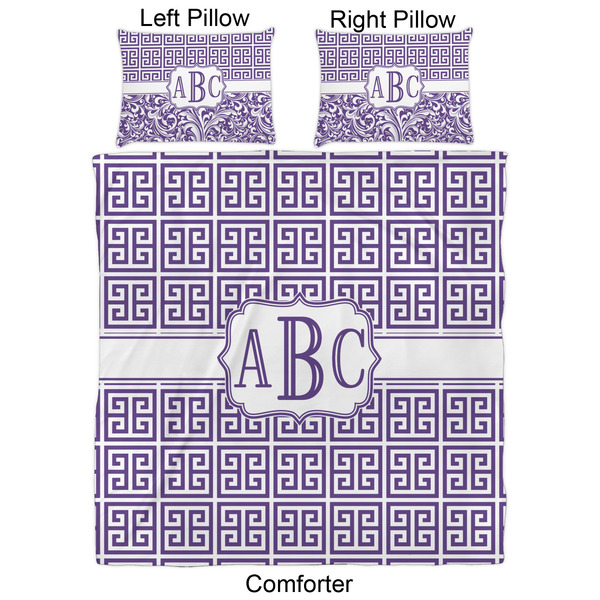Greek Key Comforter Set - Queen - Approval