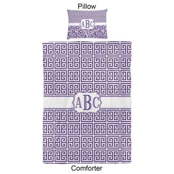 Greek Key Comforter Set - Twin XL - Approval