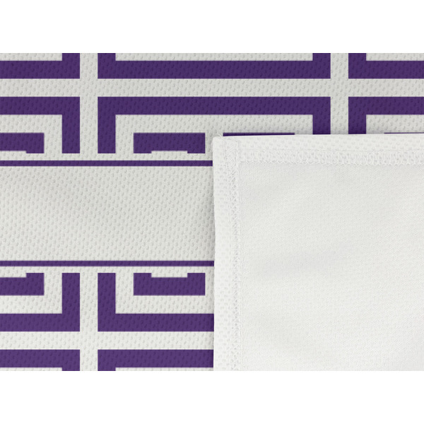 Greek Key Cooling Towel- Detail