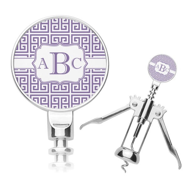 Custom Greek Key Corkscrew (Personalized)