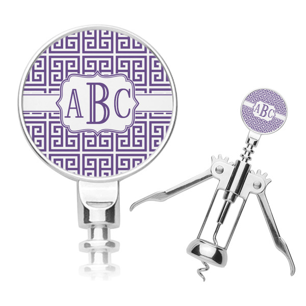 Custom Greek Key Corkscrew (Personalized)
