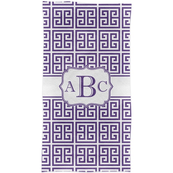 Greek Key Crib Comforter/Quilt - Apvl