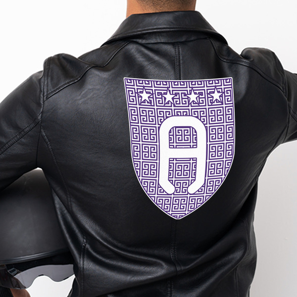 Greek Key Custom Shape Iron On Patches - XXXL - APPROVAL