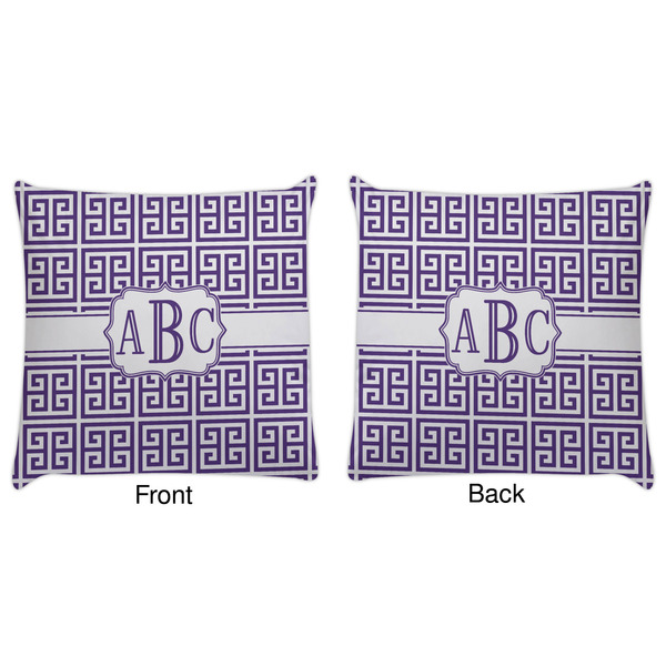 Greek Key Decorative Pillow Case - Approval