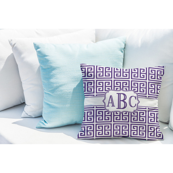 Greek Key Decorative Pillow Case - LIFESTYLE 2
