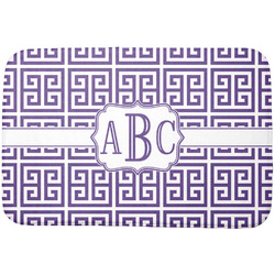 Greek Key Dish Drying Mat w/ Monogram