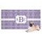 Greek Key Dog Towel (Personalized)