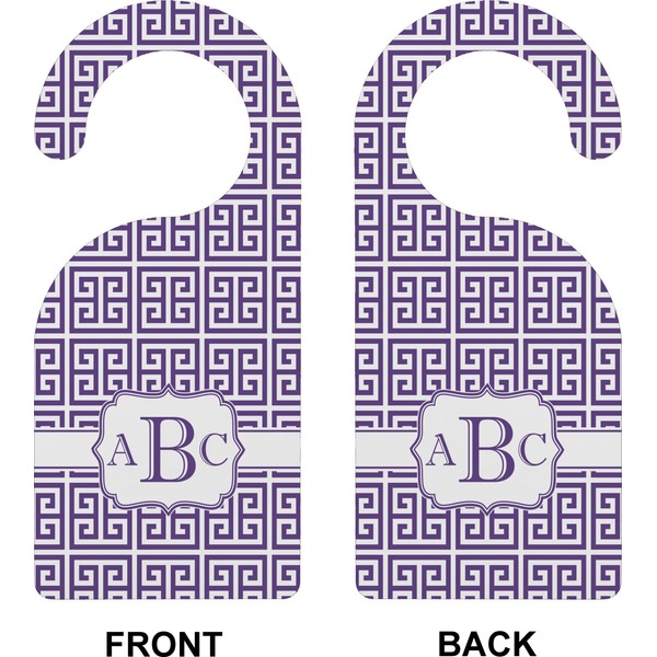 Greek Key Door Hanger (Approval)