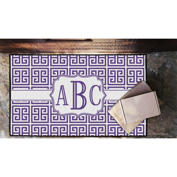 Greek Key Door Mat - LIFESTYLE (Lrg)