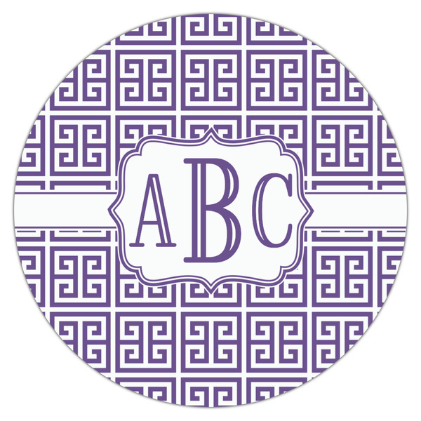 Greek Key Drink Topper - Large - Single