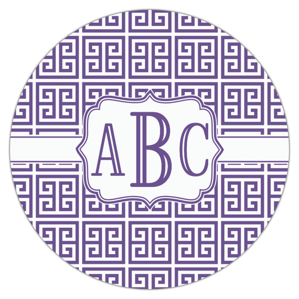 Greek Key Drink Topper - Medium - Single