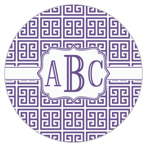 Greek Key Drink Topper - Small - Single