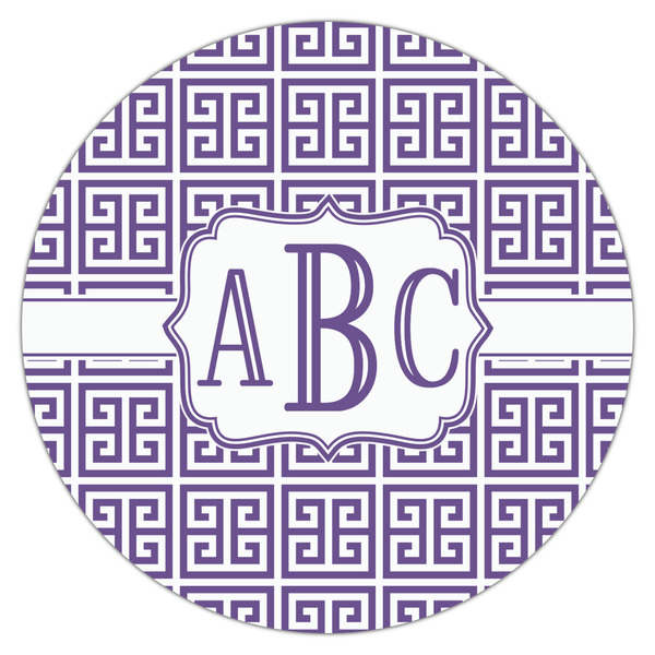 Greek Key Drink Topper - XLarge - Single