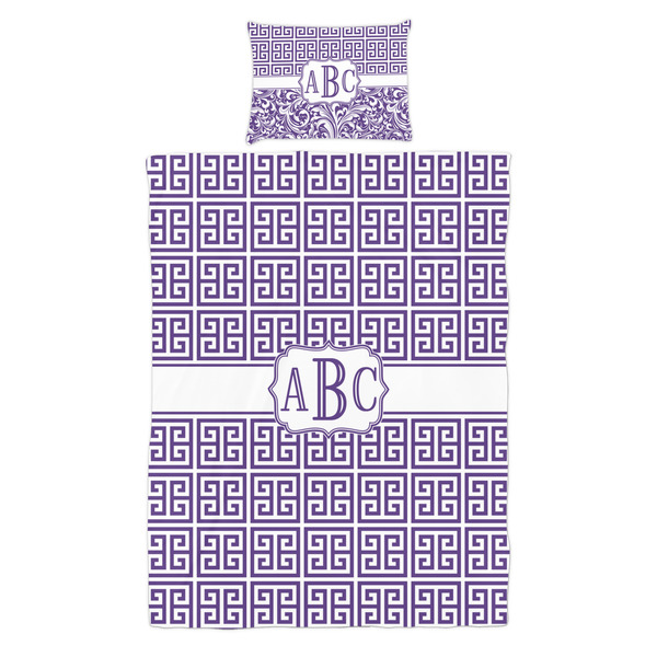 Greek Key Duvet Cover Set - Twin - Alt Approval