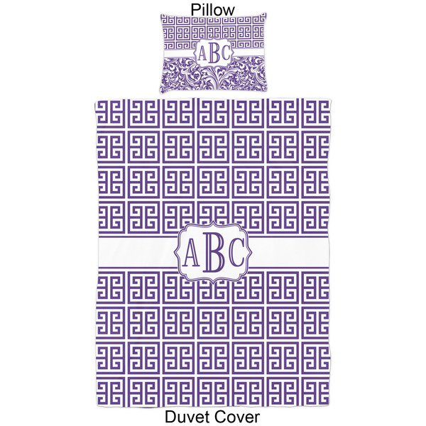 Greek Key Duvet Cover Set - Twin - Approval
