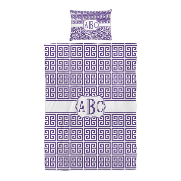 Greek Key Duvet Cover Set - Twin XL - Alt Approval