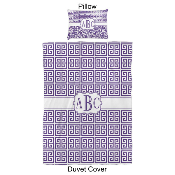 Greek Key Duvet Cover Set - Twin XL - Approval