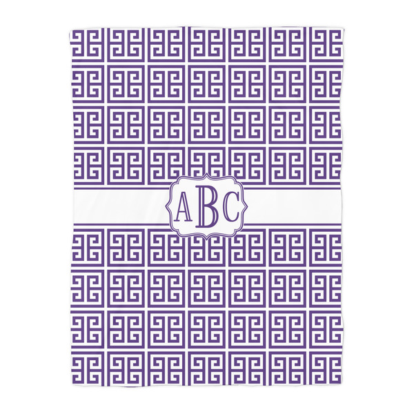 Greek Key Duvet Cover - Twin - Front