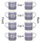 Greek Key Espresso Cup - 6oz (Double Shot Set of 4) APPROVAL