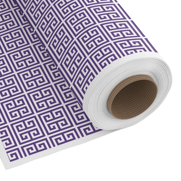 Custom Greek Key Fabric by the Yard - Spun Polyester Poplin