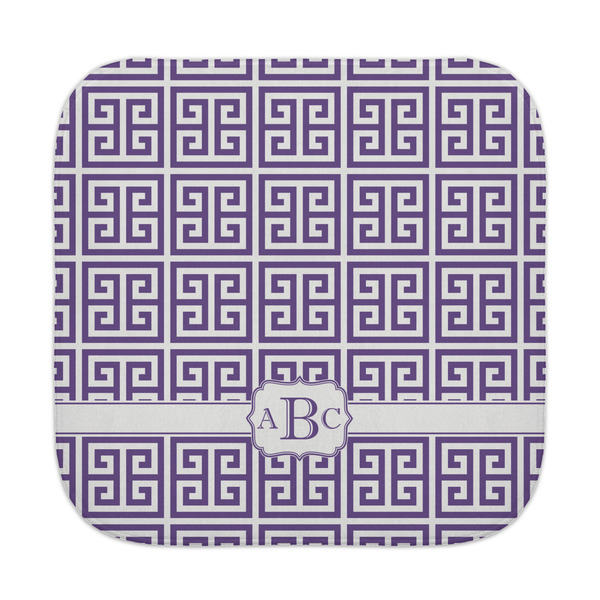 Custom Greek Key Face Towel (Personalized)