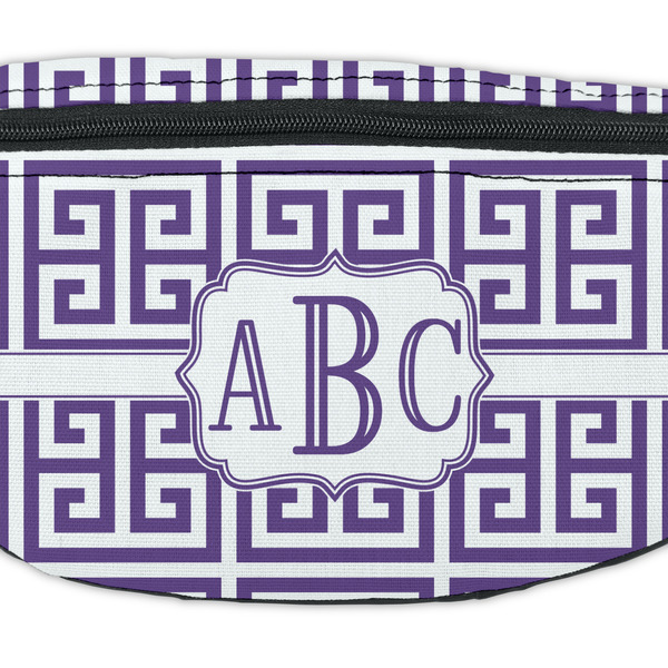 Greek Key Fanny Pack - Closeup
