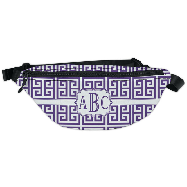 Custom Greek Key Fanny Pack - Classic Style (Personalized)