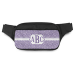 Greek Key Fanny Pack - Modern Style (Personalized)