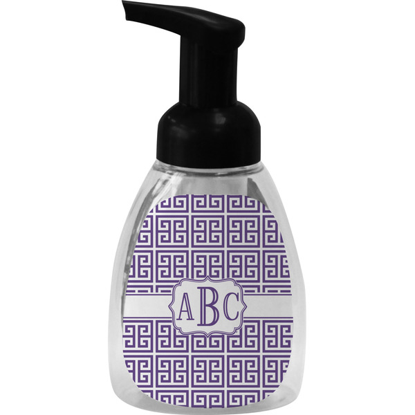 Greek Key Foam Soap Bottle
