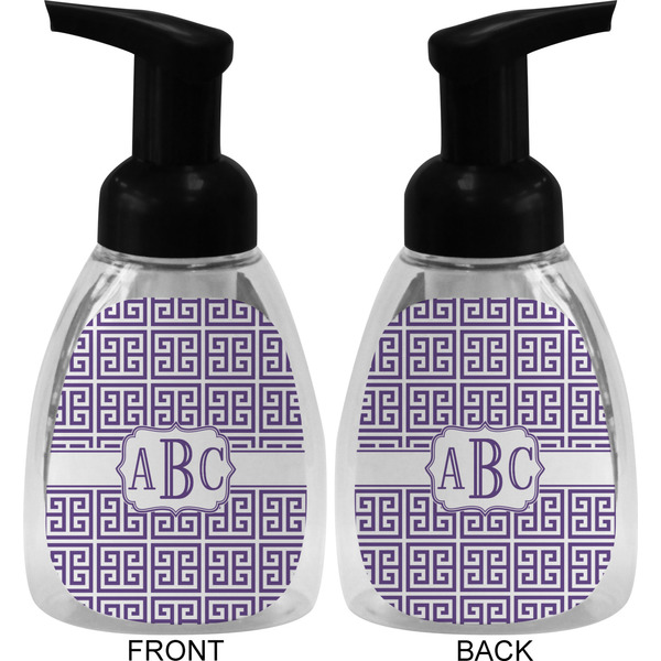 Greek Key Foam Soap Bottle (Front & Back)