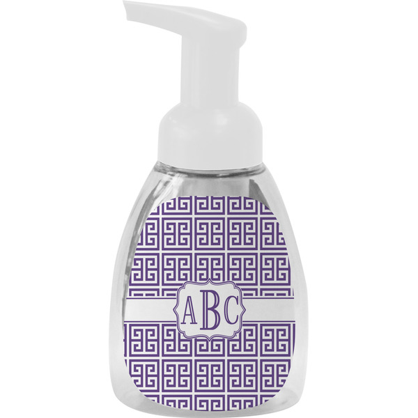 Custom Greek Key Foam Soap Bottle (Personalized)