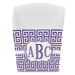 Greek Key French Fry Favor Boxes (Personalized)